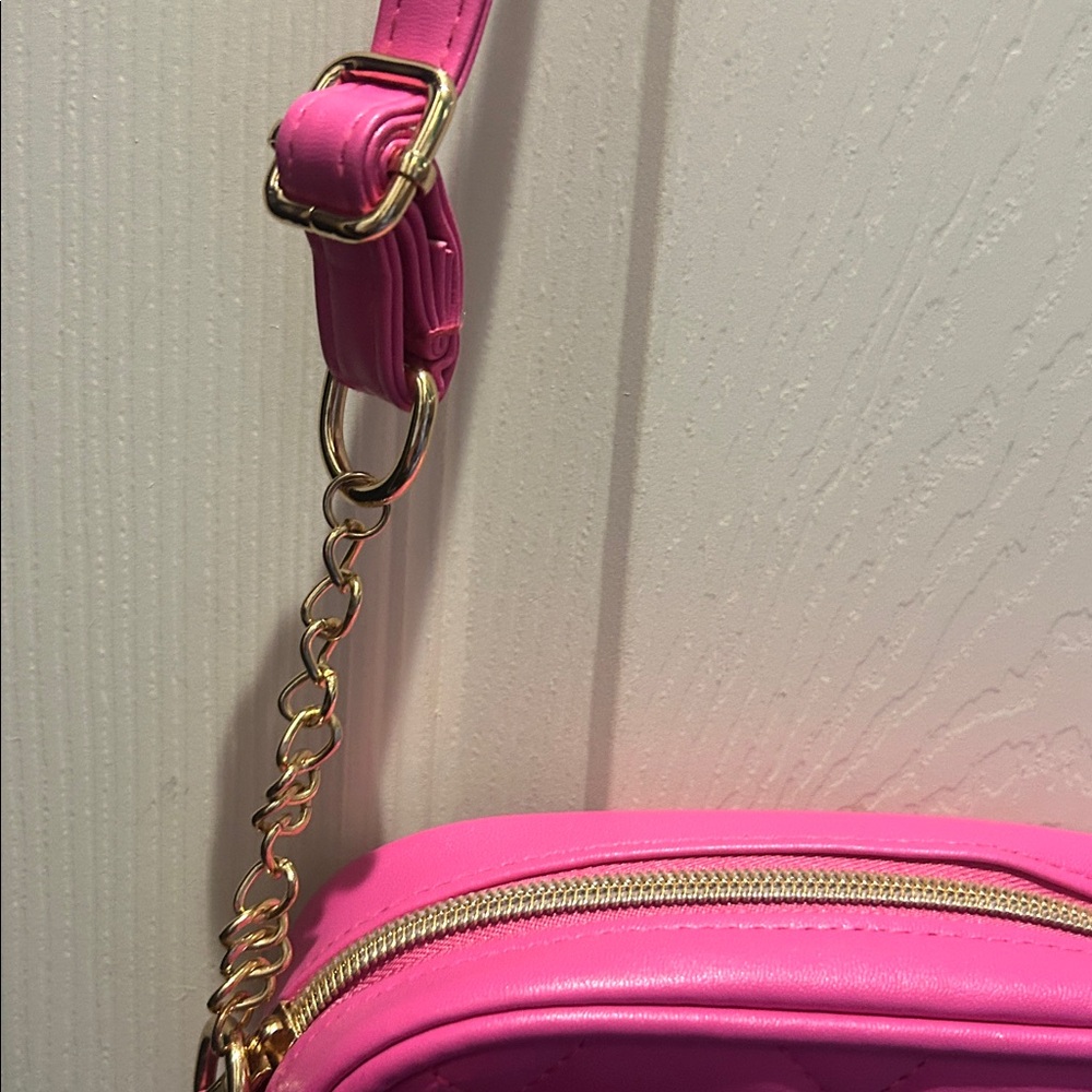 Juicy Couture Pink Quilted Crossbody Bag nwot kids girls cute stocking stuffer - Picture 5 of 6